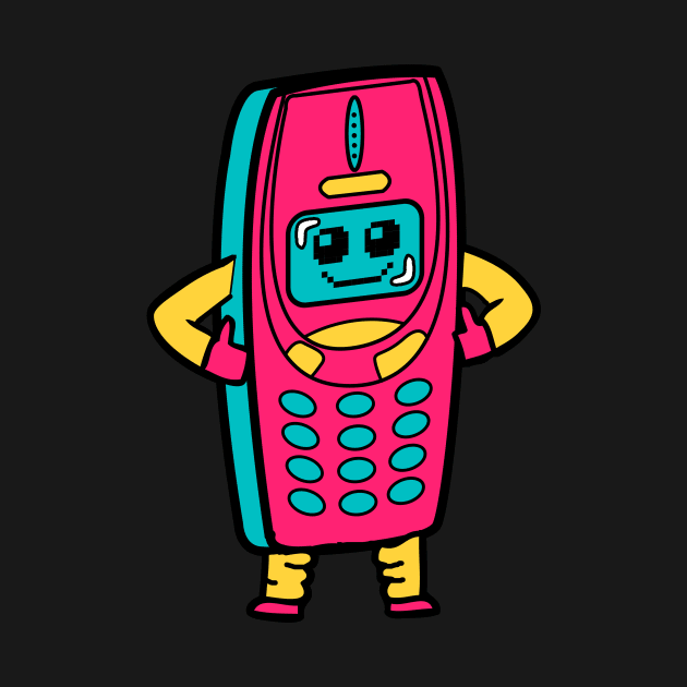 Indestructible 3310 Phone Super Robot by 4U2NV-LDN