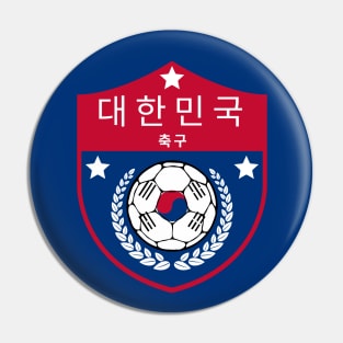 South Korea Football Fan Pin