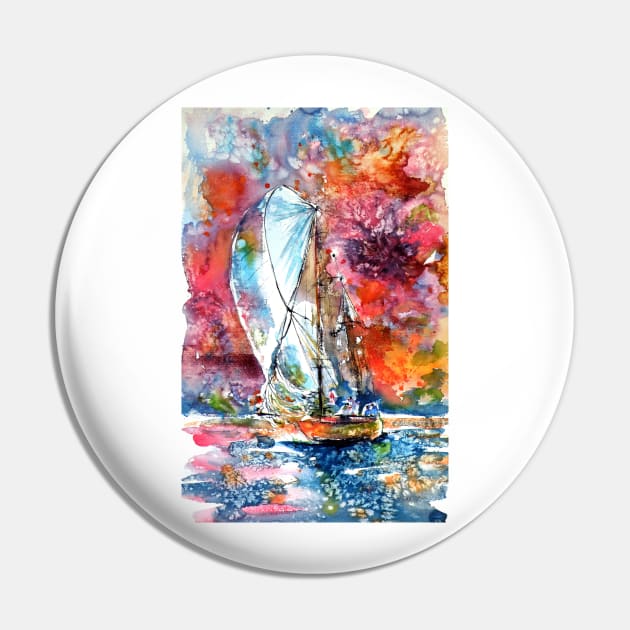 Sailboat in the wind Pin by kovacsannabrigi