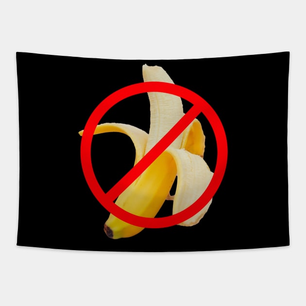 Banana-free zone Tapestry by tocksickart