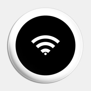 Wifi icon design. Vector Illustration. Pin