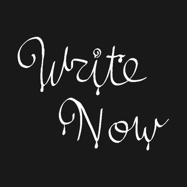 Write Now White by Fireflies2344