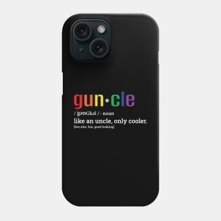 Guncle - LGBT LGBTQ Gift Phone Case