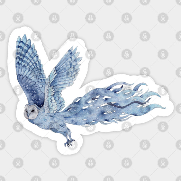 Celestial Owl - Owl - Sticker