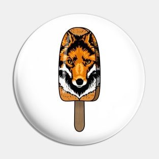 Animal Popsicle Fox Ice Cream Summer Gift Pin