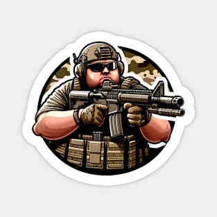 Tactical Fatman Magnet