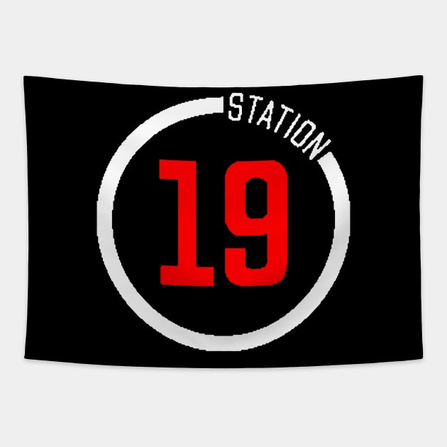 Station 19 Red Tapestry by Stars A Born