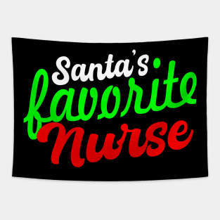 Santa's favorite nurse Tapestry