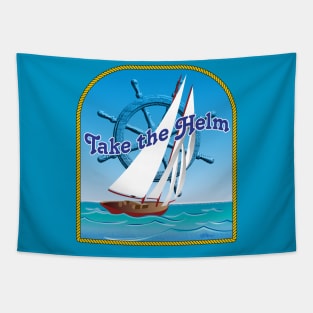 Sailing Helm Tapestry