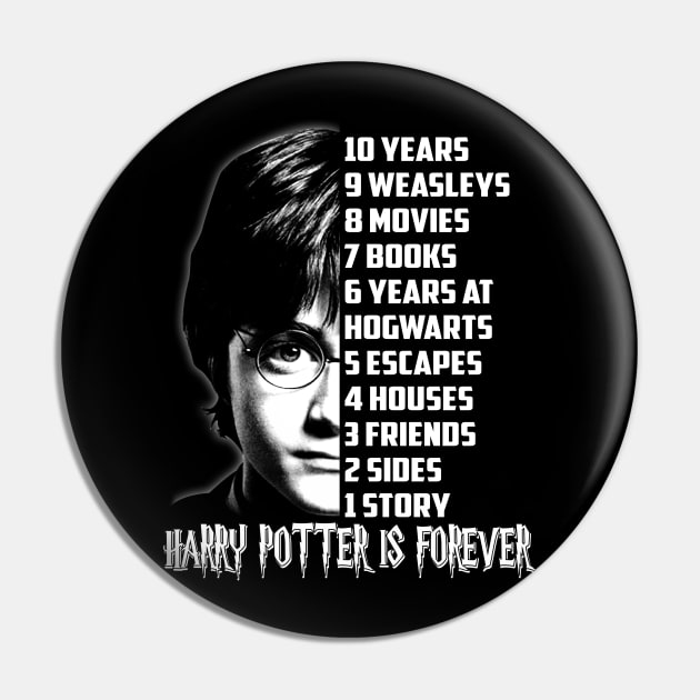 HP Is Forever Pin by TeeWind