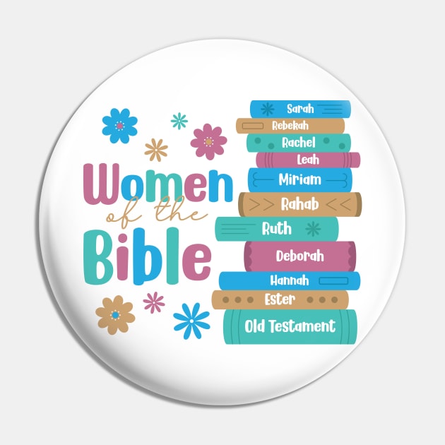 Old Testament: Women of the Bible Pin by Meggie Nic
