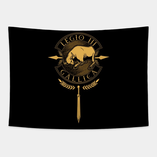 Legio III Gallica - Roman Legion Tapestry by Modern Medieval Design