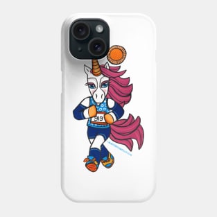 Sporticorn: Trail Running Unicorn Phone Case