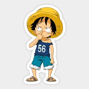 Monkey D. Luffy Sticker by DesignLO2