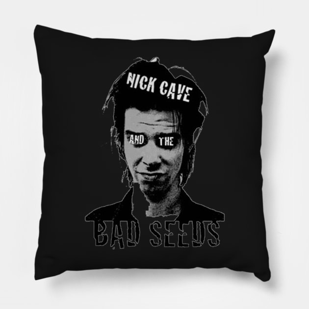 Nick Cave Pillow by arivasrobbins