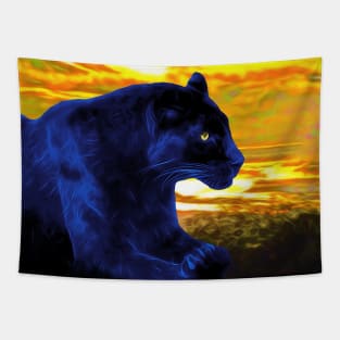 Black panther Tapestry