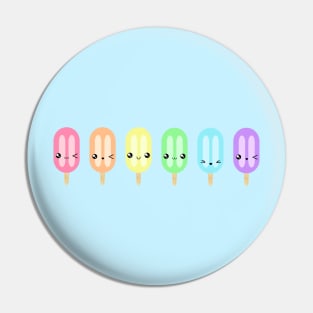 Kawaii Pastel Popsicles Pin