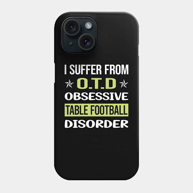 Obsessive Love Table Football Soccer Foosball Phone Case by lainetexterbxe49