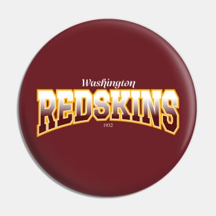 Washington Redskins Retro Pin