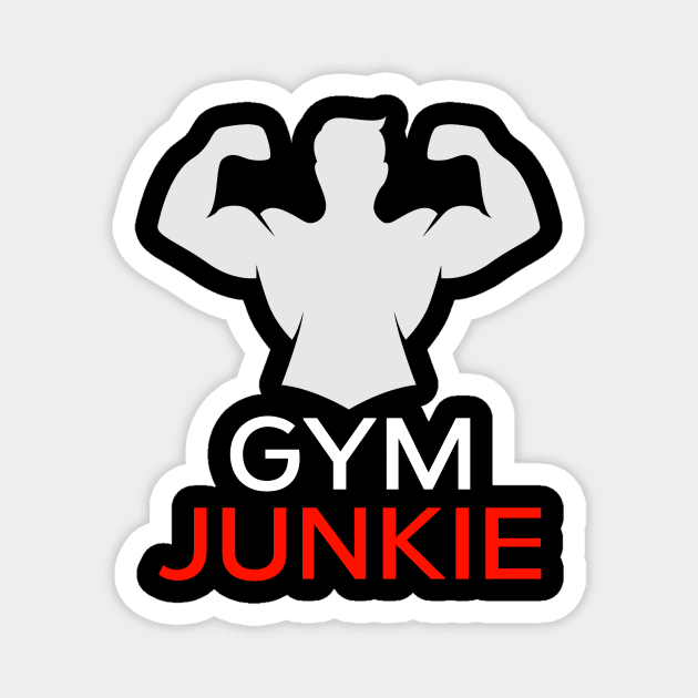 Gym Junkie Magnet by zeevana