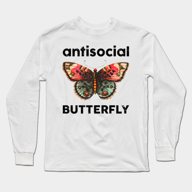 Antisocial Butterfly - Antisocial Butterfly - Long Sleeve T-Shirt ...