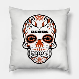 Sugar skull Bears Pillow