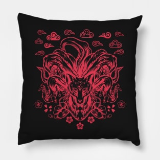 Nine Tails Fox Pillow