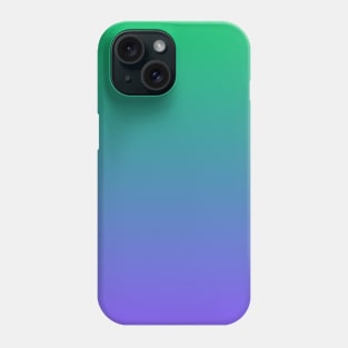 Purple Green Gradient Phone Case