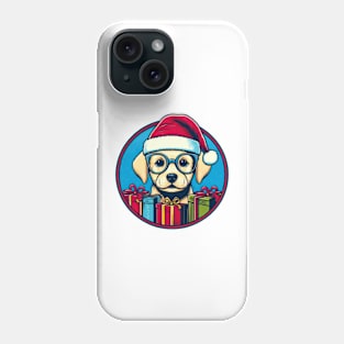 christmas puppy Phone Case