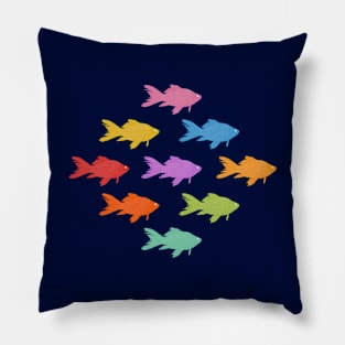 Rainbow fish Pillow