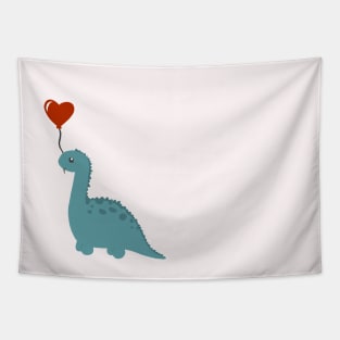 Dino Love Tapestry