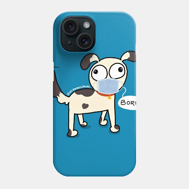 Merry Dogmas - Merry Christmask Phone Case by applebubble