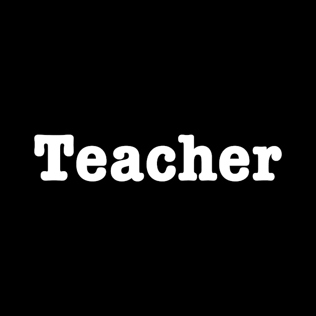 Teacher by lenn