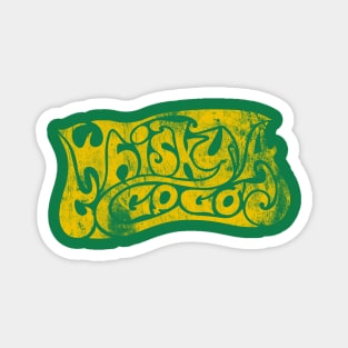 The Whisky - distressed (gold) Magnet