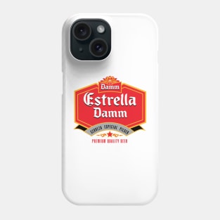 Cerveza Estrella Damm Barcelona Catalunya Espana Phone Case