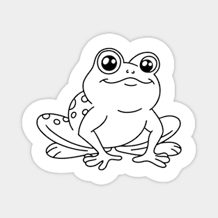 Frog Doodle Magnet