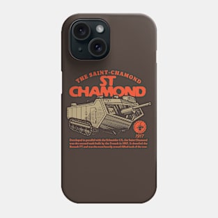 ST CHAMOND - WW1 French Tank Phone Case