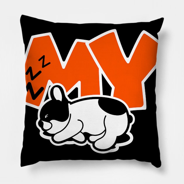 My French Bulldog Pillow by RA1