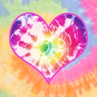 Rainbow Tie Dye Sunburst T-Shirt