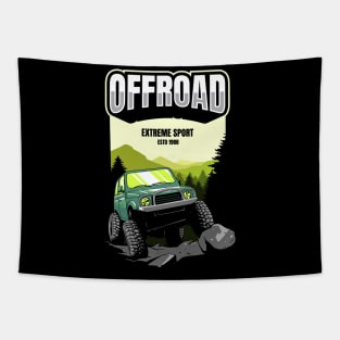 off road extreme sport Tapestry