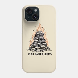 Read Banned Books Phone Case