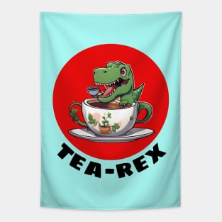 Tea-Rex | T-Rex Pun Tapestry