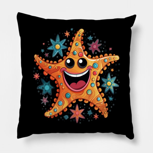 Starfish Smiling Pillow by JH Mart