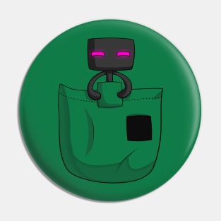 Pocket Enderman Pin