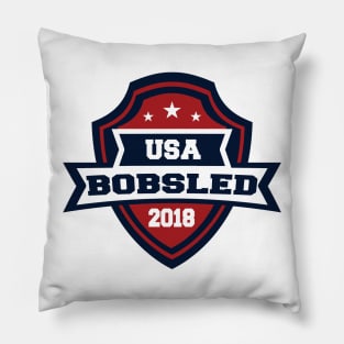 USA Bobsled Pyeongchang 2018 Pillow