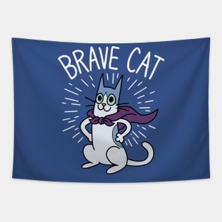 Brave Cat Tapestry