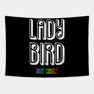 Lady Bird Hot Sauce Ladybird Food Co. ATX Tapestry