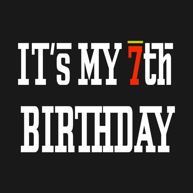 IT'S My 7th birthday by ARTA-ARTS-DESIGNS