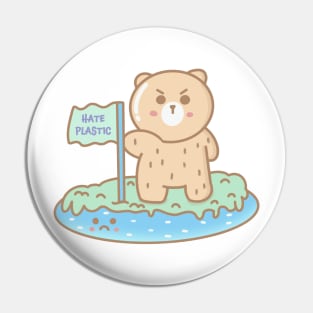 Cute Bear for bear lovers Pin