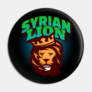 Syrian Lion Pin
